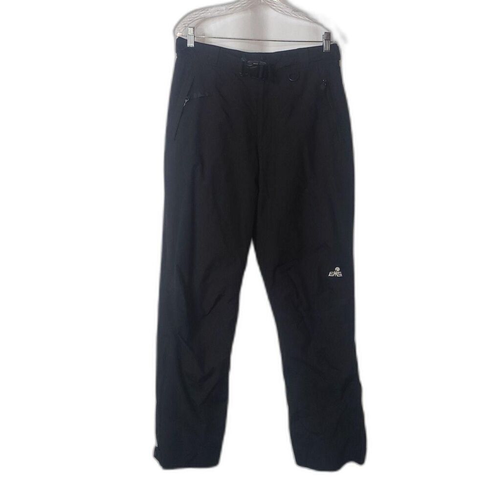 EMS Pants Womens Large Black Primaloft Insulated Snow Outdoor Ski Nylon Taiwan